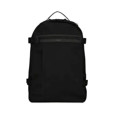 SAINT LAURENT City Trekking Backpack In Nylon "Black"
