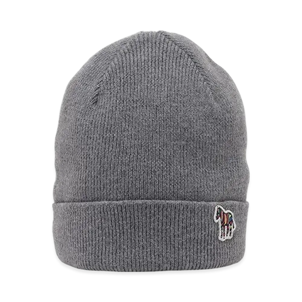 Paul Smith Ps Line Beanie Zebra "Grey"