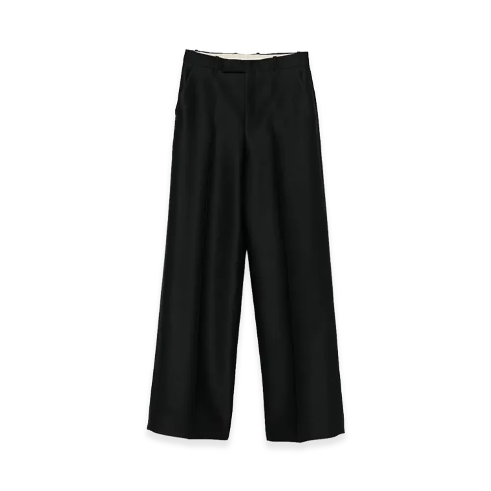 GUCCI Women's Wool Blend Pant "Black"