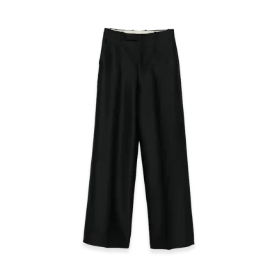 GUCCI Women's Wool Blend Pant "Black"