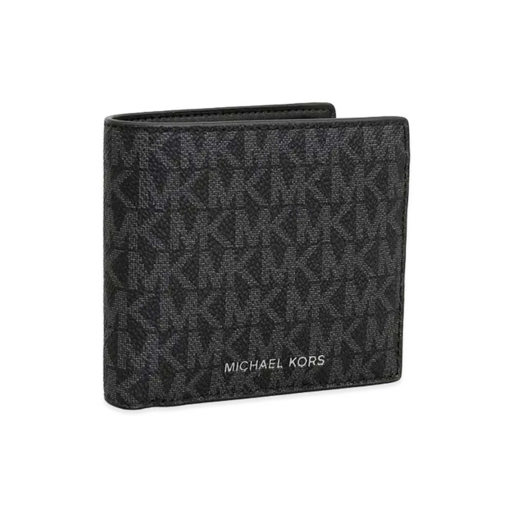 MICHAEL KORS Cooper Billfold W Coin Pkt "Black"