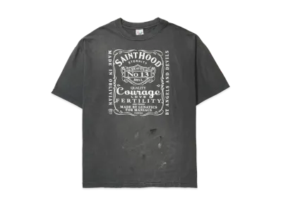 SAINT Mxxxxxx x NEIGHBORHOOD STHD SS Tee/Skull Bike "Black"