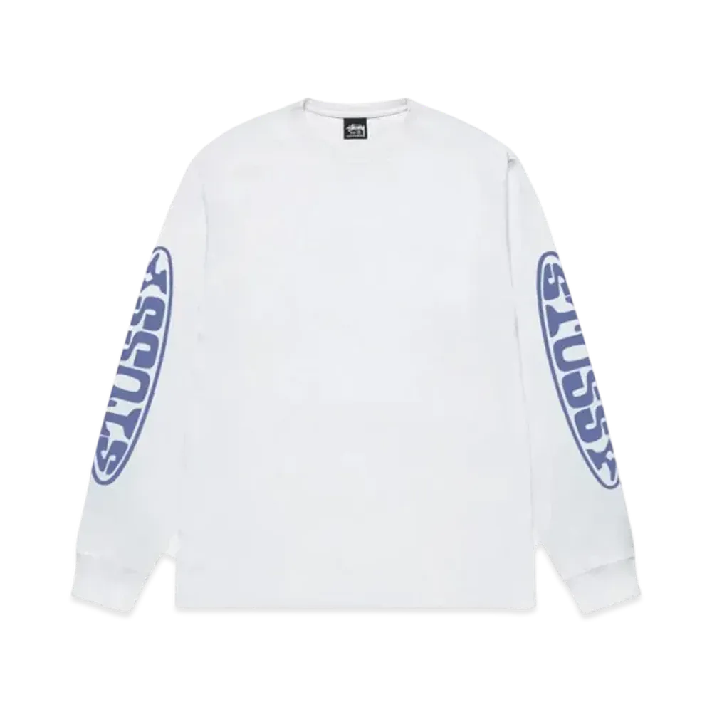 Stussy Pill LS Tee "White"