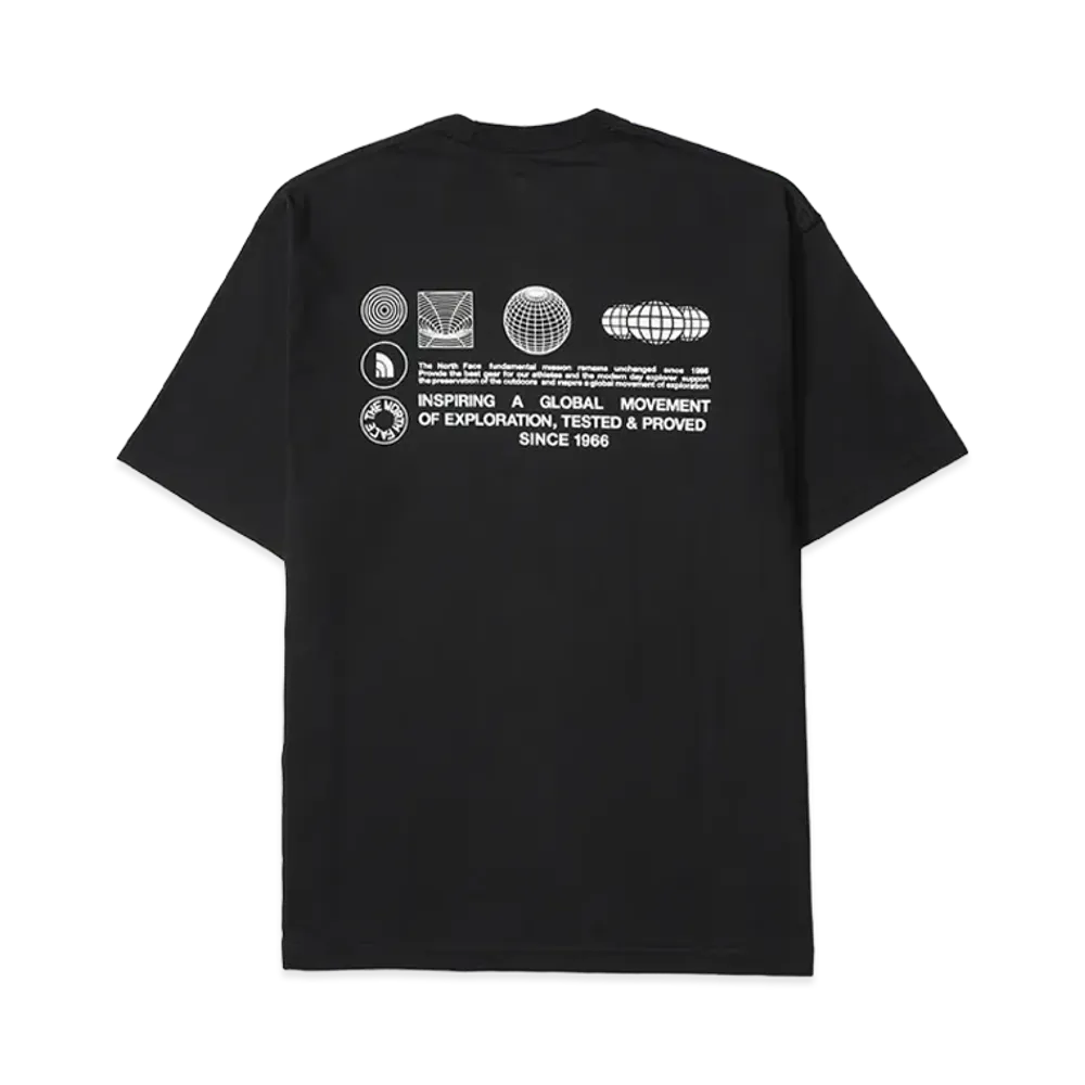The North Face Short Sleeve Flash Dry Glove Grid Cotton Tee "Black"
