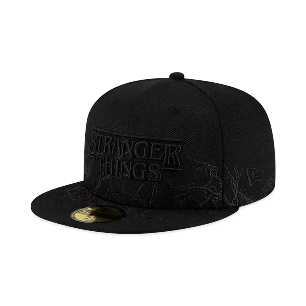 NEW ERA x NETFLIX 59Fifty Stranger Things "Black"