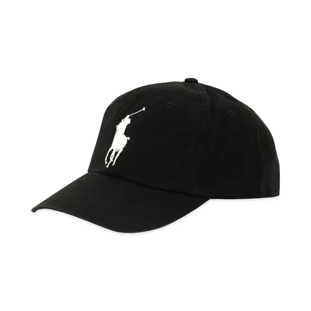 Polo Ralph Lauren Classic Sports Big Pony Cap "Black/White"