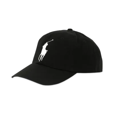 Polo Ralph Lauren Classic Sports Big Pony Cap "Black/White"
