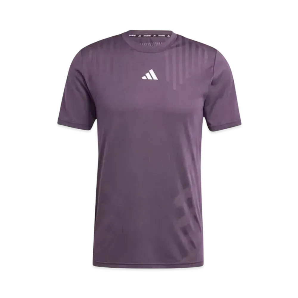 adidas Hiit Airchill Workout Short Sleeve T-Shirt "Aurora Black"