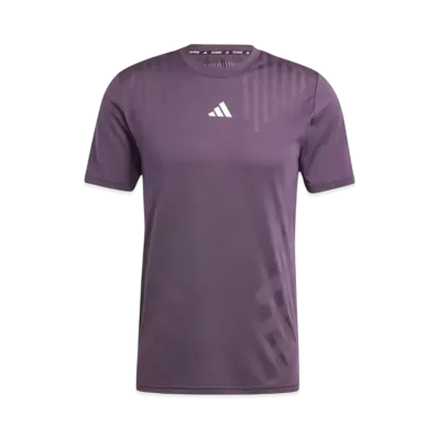adidas Hiit Airchill Workout Short Sleeve T-Shirt "Aurora Black"