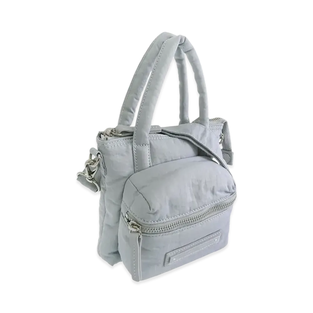 Matin Kim Padded Cargo Two Way Bag "Light Grey"