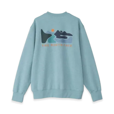 The North Face Graphic Sweat Crew "Blue Eclipse"