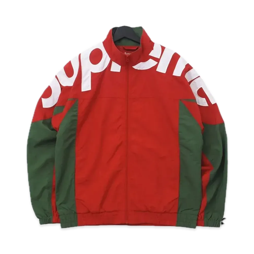 Supreme Shoulder Logo Track Jacket "Red"