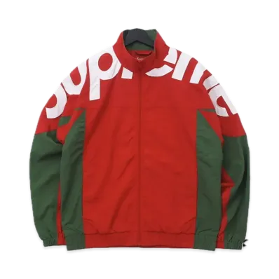 Supreme Shoulder Logo Track Jacket "Red"