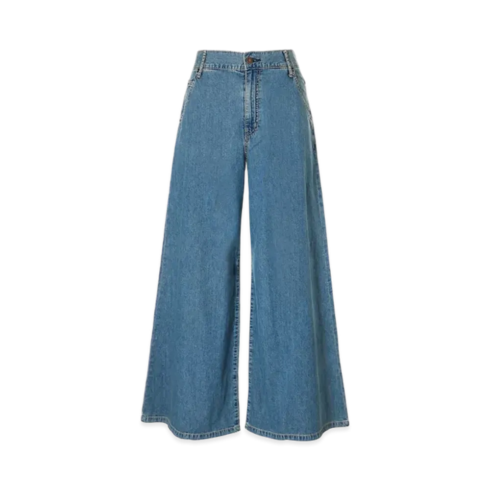 HYSTERIC GLAMOUR Super Wide Denim Pants "Light Indigo Blue"