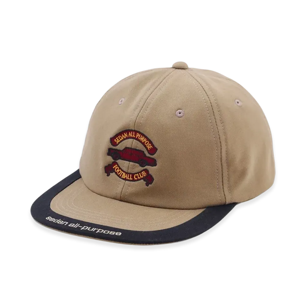 SEDAN ALL-PURPOSE Emblem Logo 2tone Visor Cap "Khaki"