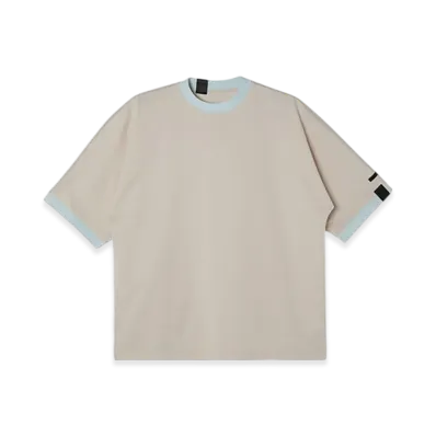 N.HOOLYWOOD Big Ringer T-Shirt "Beige"