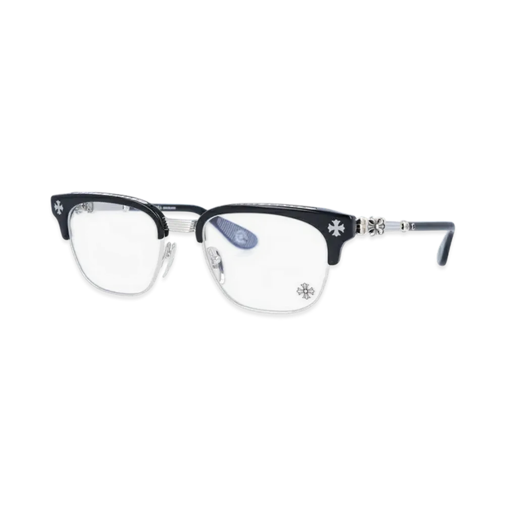 Chrome Hearts BONENNOISSEUR II 53 Blow CH Cross CH Plus "Black/Silver"