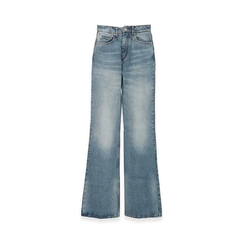 AMI PARIS Women's Flared Jeans "Blue"