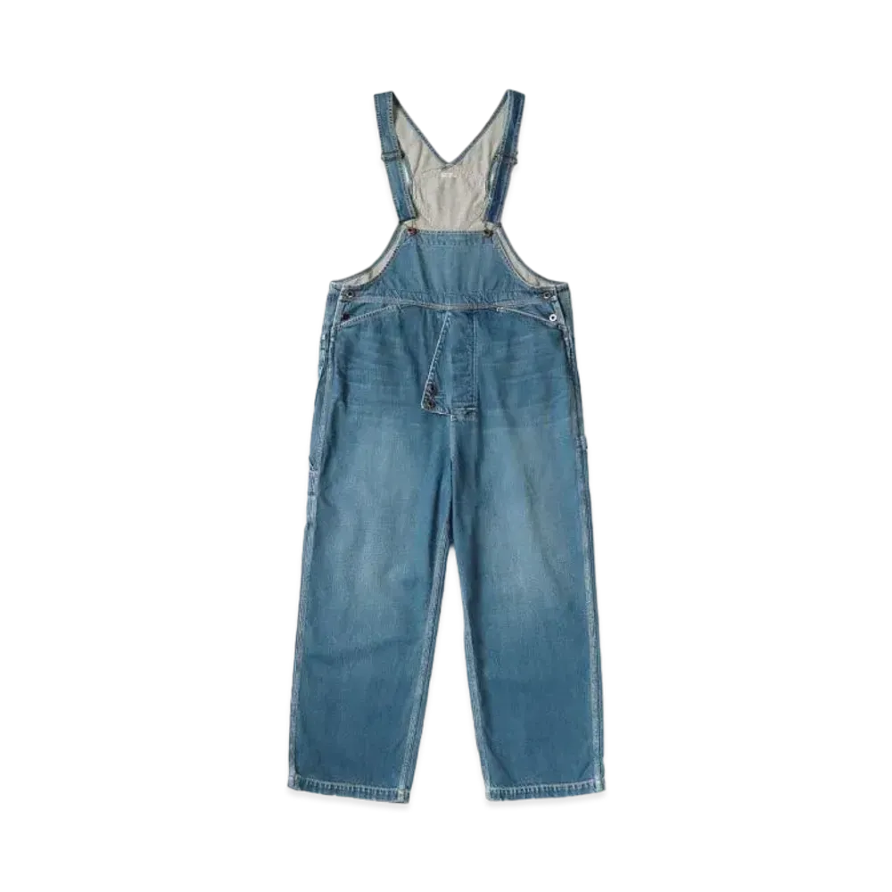 KAPITAL 11.5oz Denim Workers Overalls "Indigo"
