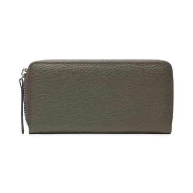 Maison Margiela Four Stitches Zip-Around Wallet
"Dark Gray"