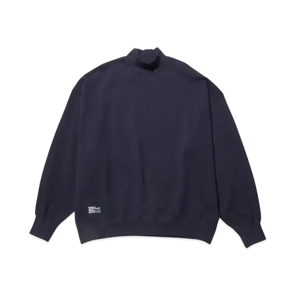 FreshService Light Oz Mock Neck Sweat "Navy"
