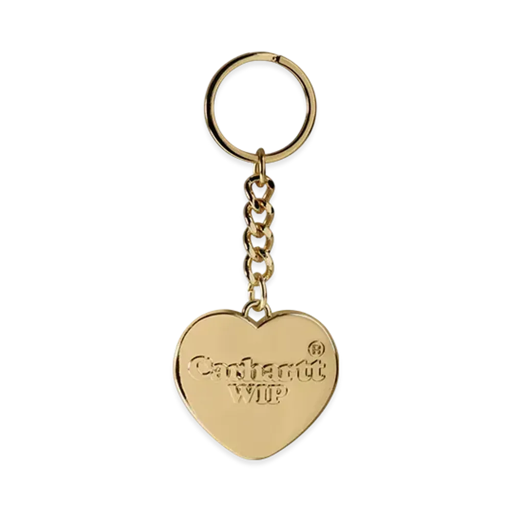 Carhartt WIP Heart Keychain "Gold"