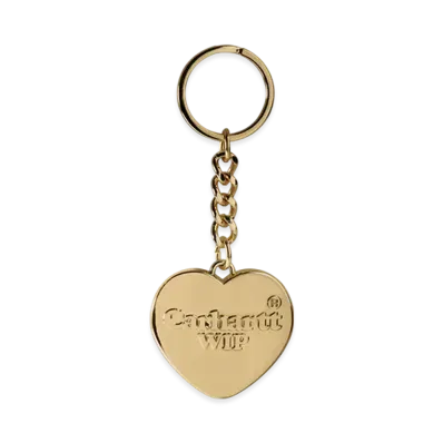 Carhartt WIP Heart Keychain "Gold"