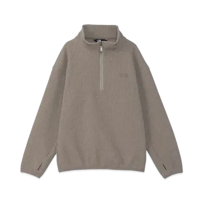 The North Face Waffle Half Zip (Kids) "Fallen Rock"