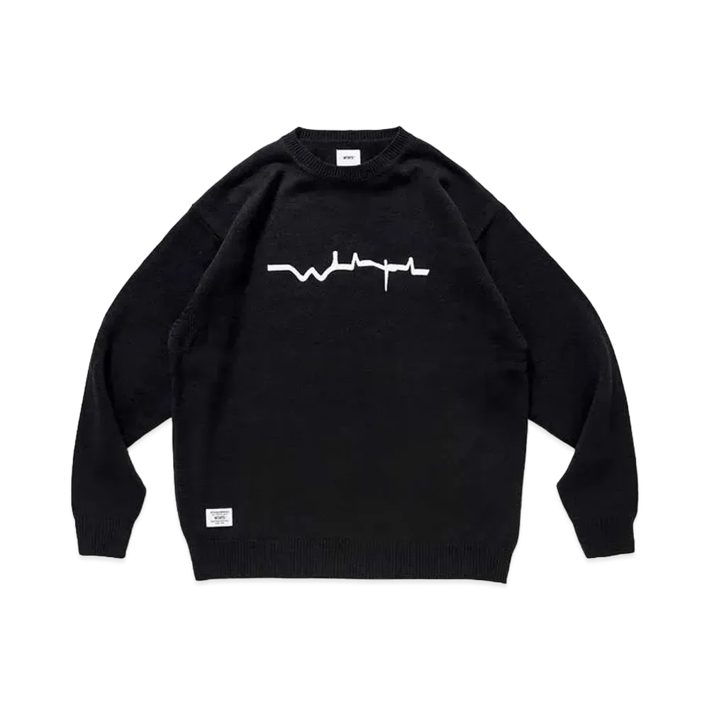 WTAPS Vibes / Sweater / Acrylic "Black"