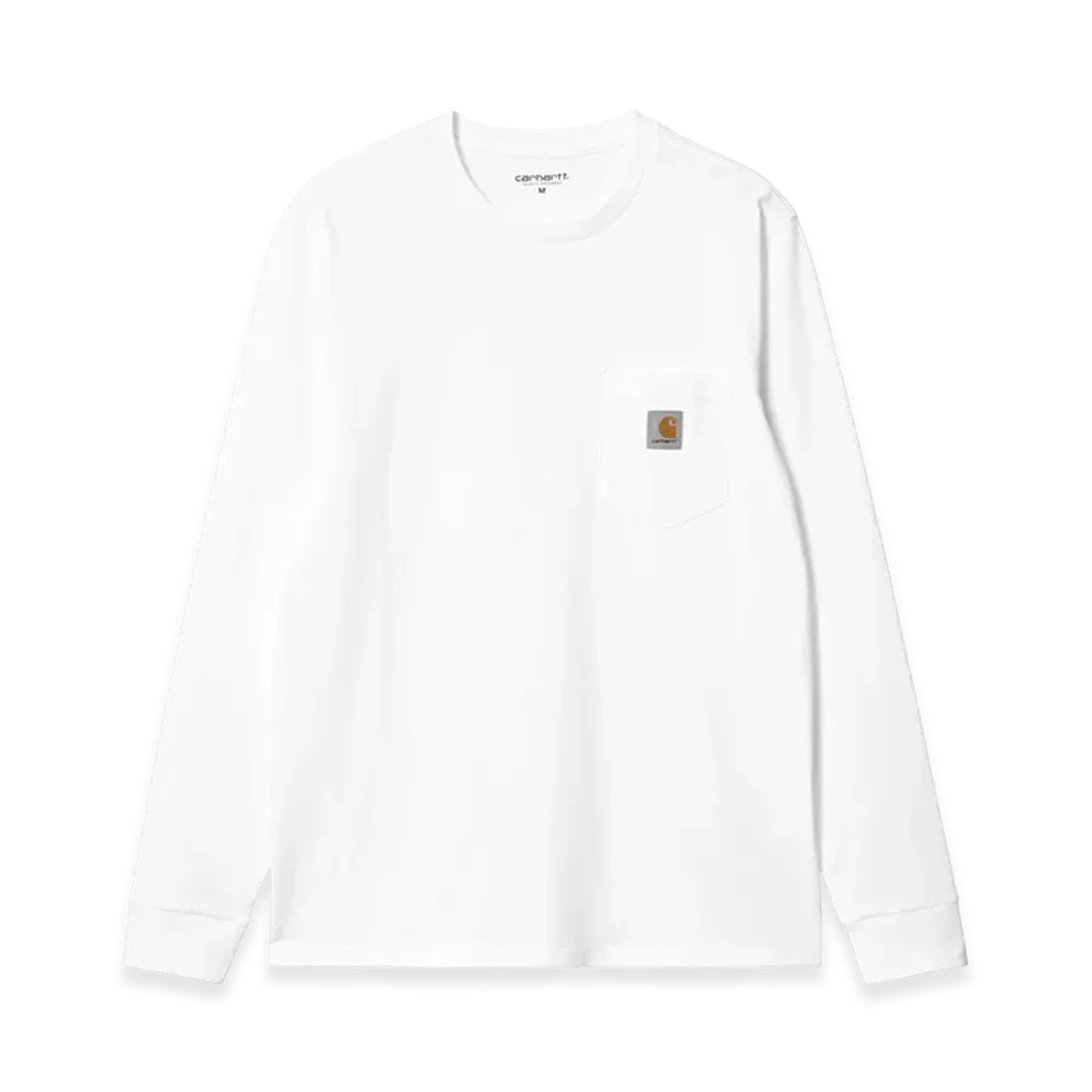 Carhartt WIP L/S Pocket T-Shirt "White"