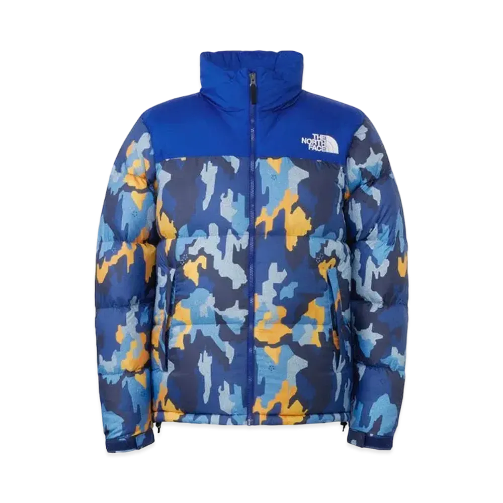 The North Face Novelty Nuptse Jacket "Blue Tree Bark"