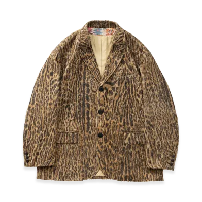 visvim Bowen Blazer Leopard "Beige"