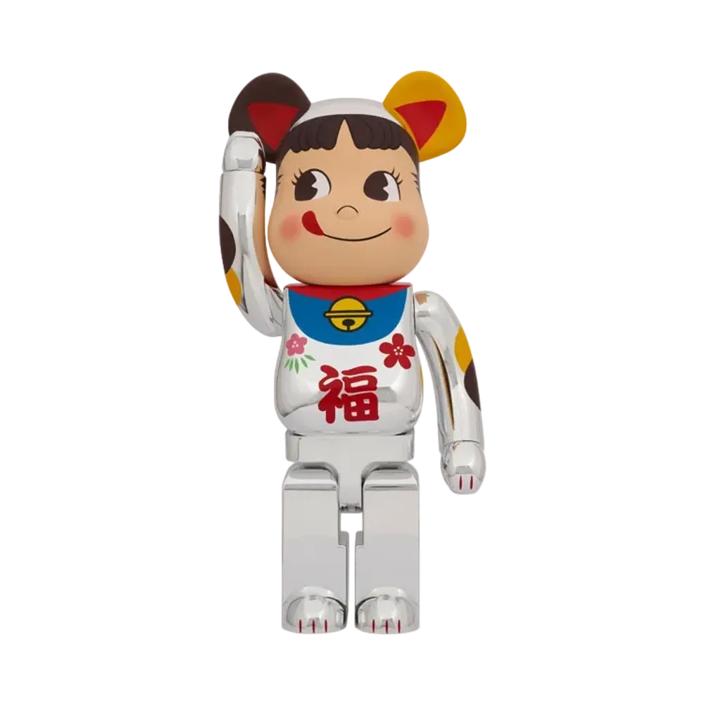Bearbrick Manekineko Peko-Chan Ginmekki 1000%