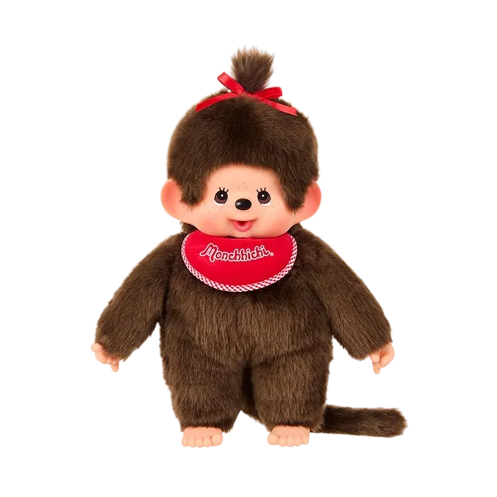 Sekiguchi "Premium Standard" Monchhichi L Size Brown Girl
