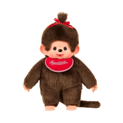 Sekiguchi "Premium Standard" Monchhichi L Size Brown Girl