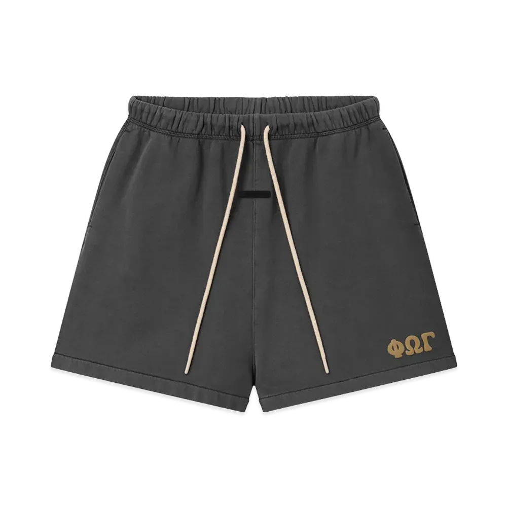 FEAR OF GOD ESSENTIALS Classic Sweatshort "Washed Iron Grey"