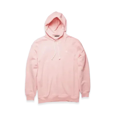 Acne Studios Farrin Face Oversized Hooded Sweatshirt "Blush Pink"
