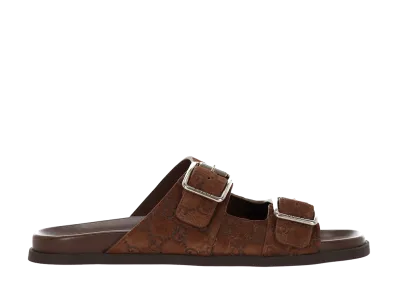 GUCCI GG Sandals "Brown"