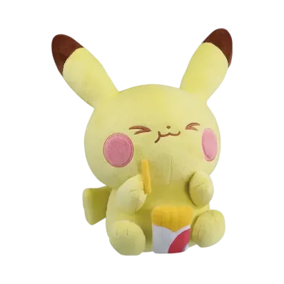 BANDAI "Ichiban Kuji" -Poke Pieces ~Welcome to the PEACE Diner~- B Prize Pikachu Plush