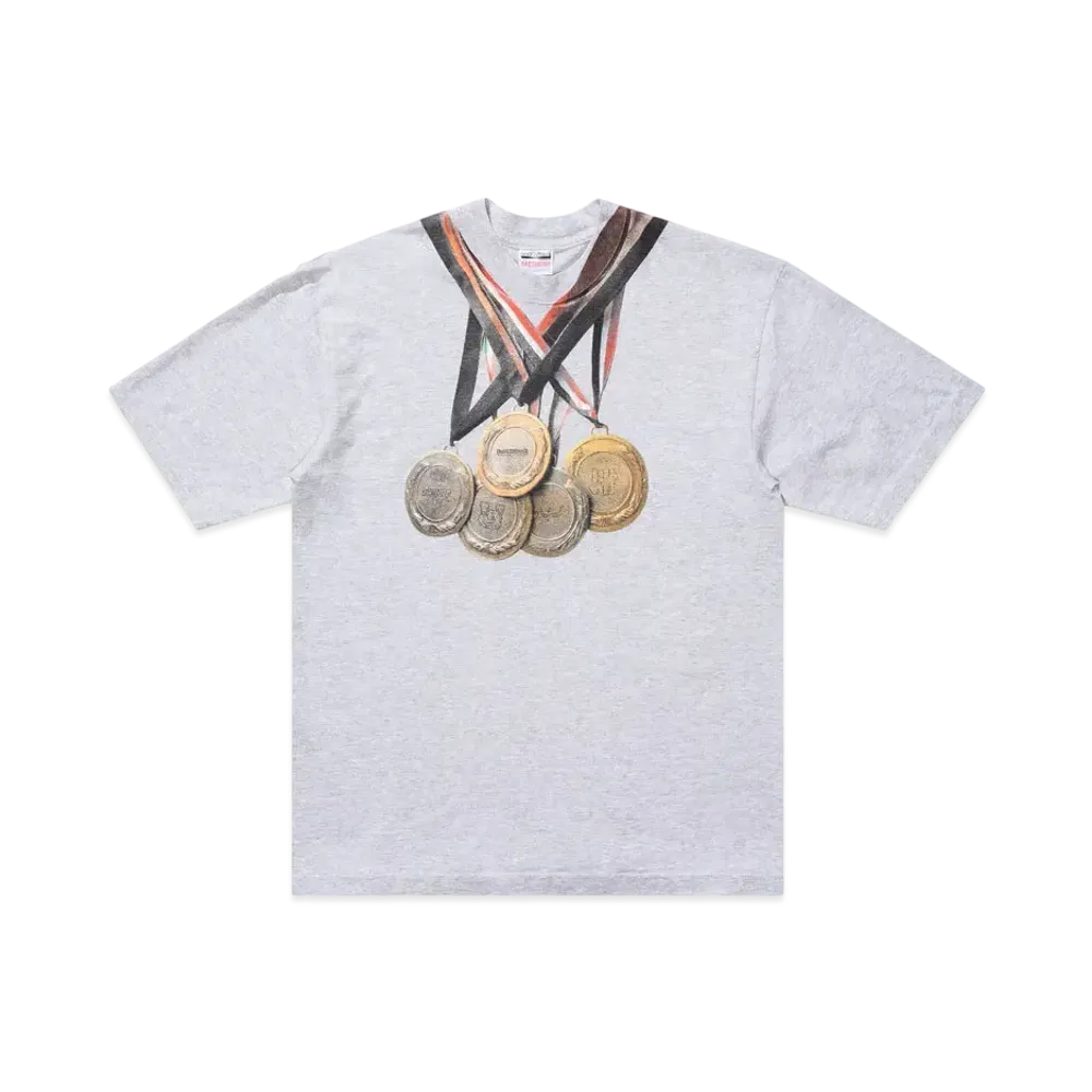 UNDEFEATED x Badfriend Medals S/S Tee "Gray"