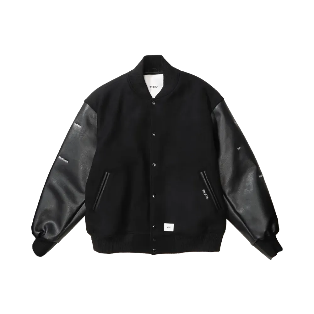 WTAPS BC / Jacket / WOPL Melton Synthetic "Black"