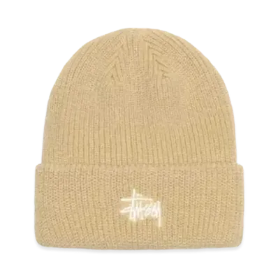 Stussy Cuff Beanie Basic "Beach Sand"