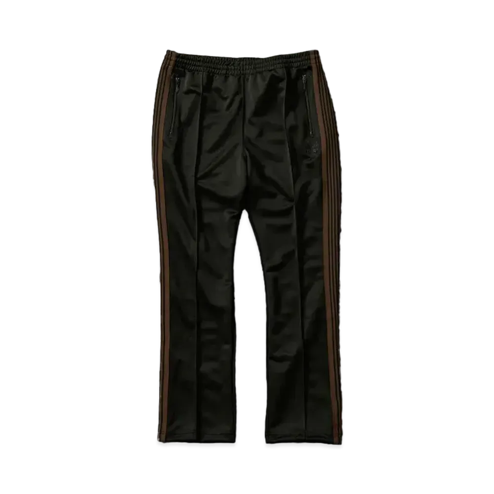 Needles x WILD LIFE TAILOR Narrow Track Pant - Poly Smooth "Black"