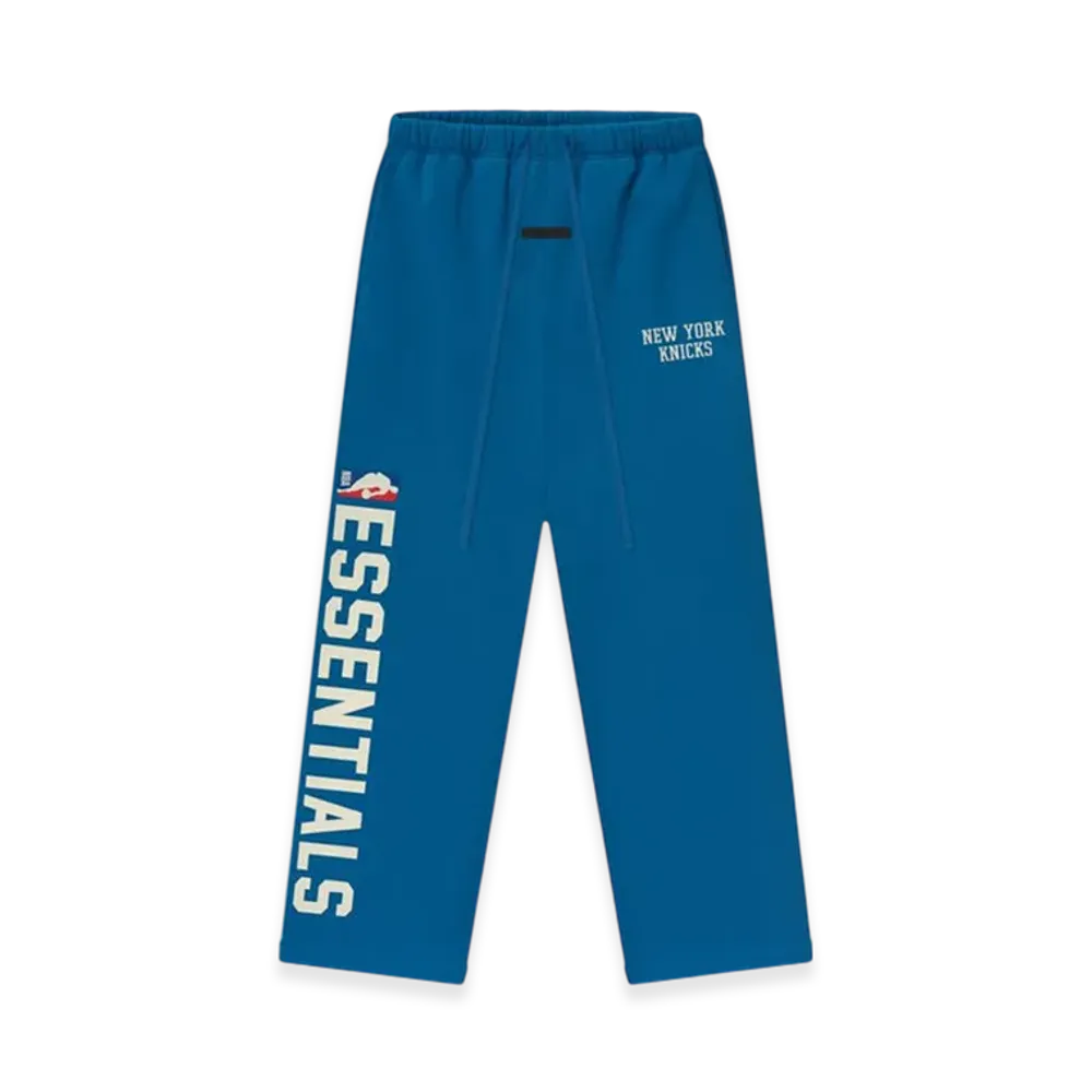 FEAR OF GOD ESSENTIALS Knicks Lounge Sweatpant "Blue Sapphire"