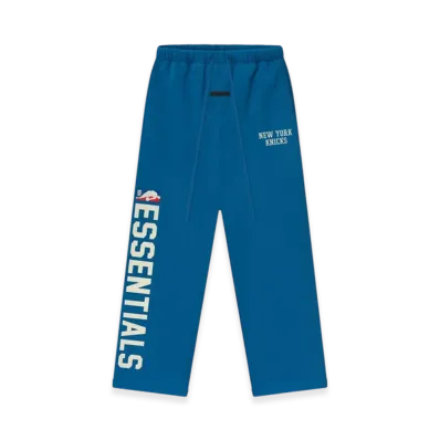 FEAR OF GOD ESSENTIALS Knicks Lounge Sweatpant "Blue Sapphire"