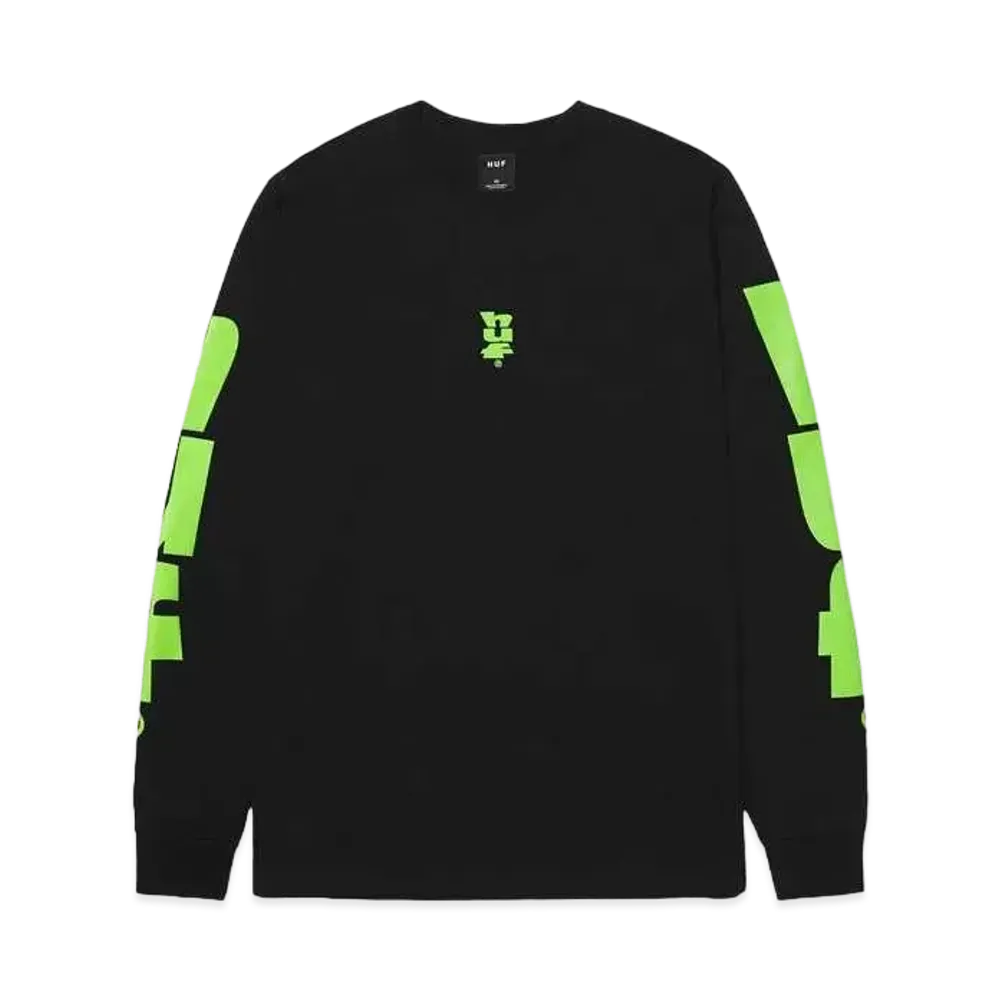 HUF Spring 24 Megablast Stretch Ls Tee "Black"