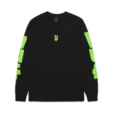 HUF Spring 24 Megablast Stretch Ls Tee "Black"