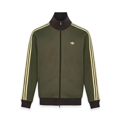 adidas Originals Waffle Track Top "Moss Green"