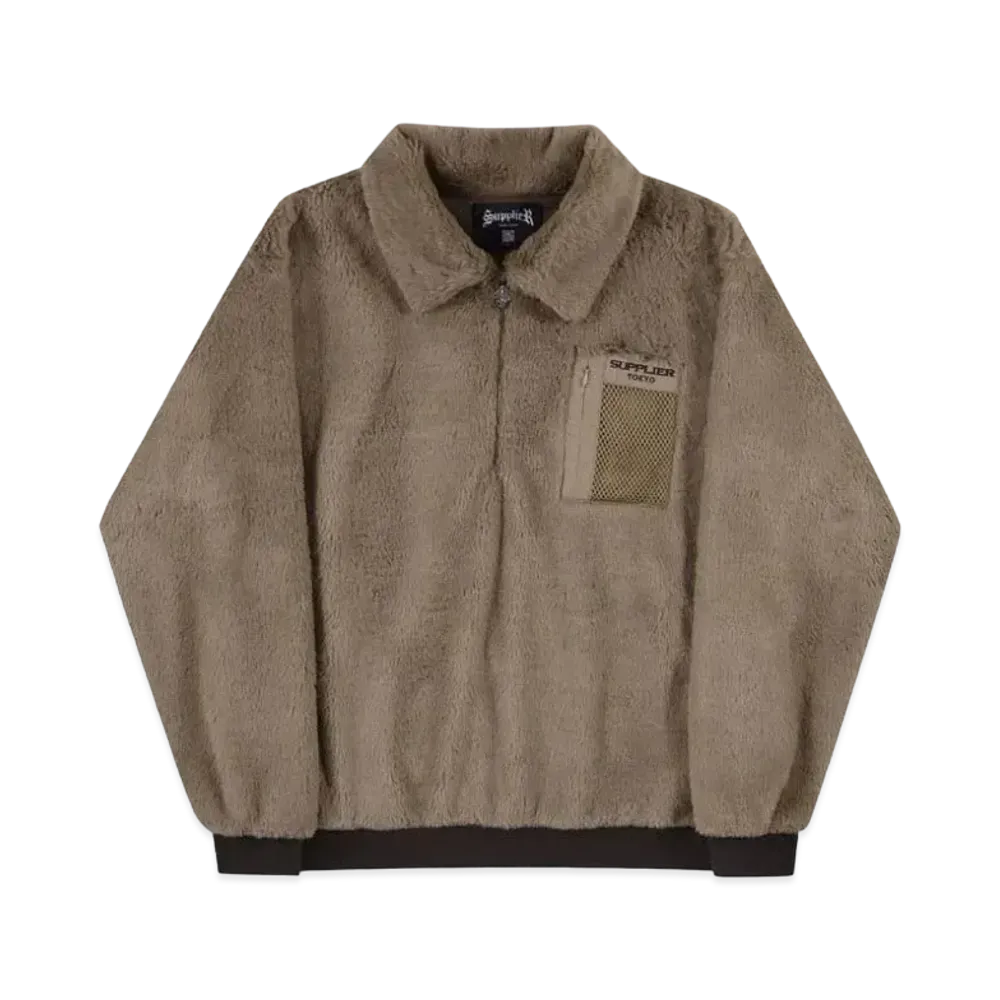 SUPPLIER Boa Pullover "Brown"