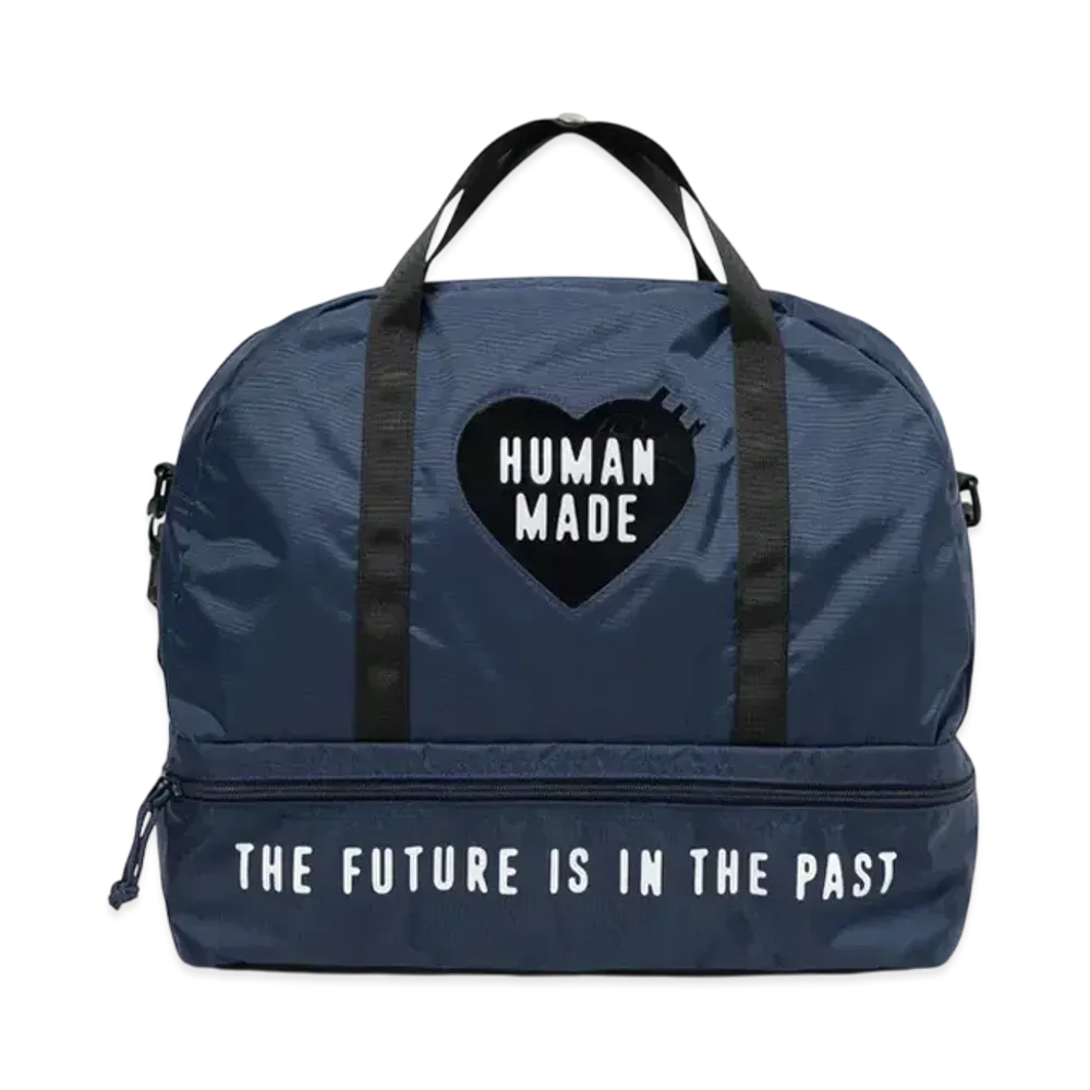 HUMAN MADE Boston Bag "Navy"